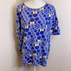 LulaRoe Disney Mini Mouse Short Sleeve Shirt